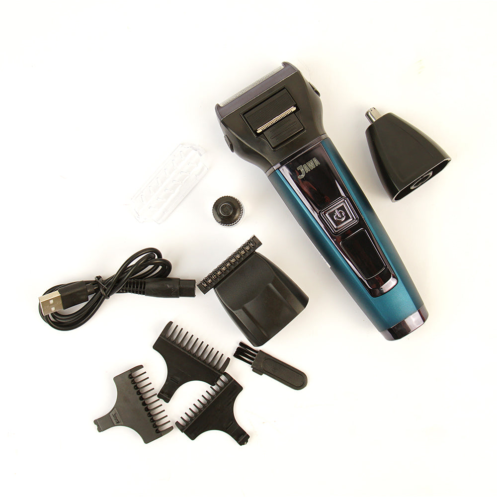 Jawa JW-812 3-in-1 Digital Grooming Kit | Multi-Function Trimmer | Precision Shaver & Detailer