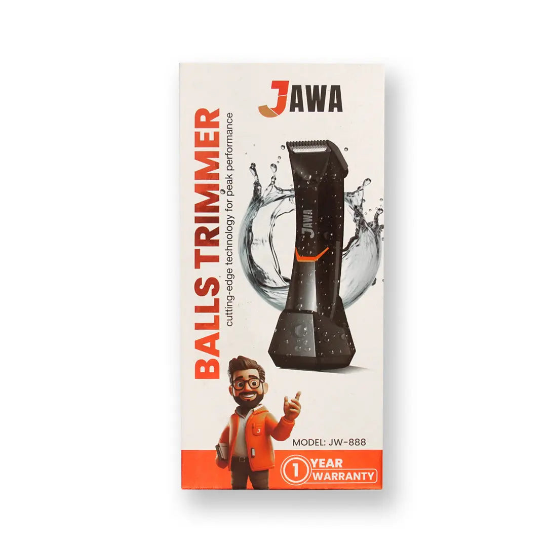 Jawa JW-888 Balls Trimmer | Under Leg & Arm Private Part Timmer | Body hair trimmer. - JAWA
