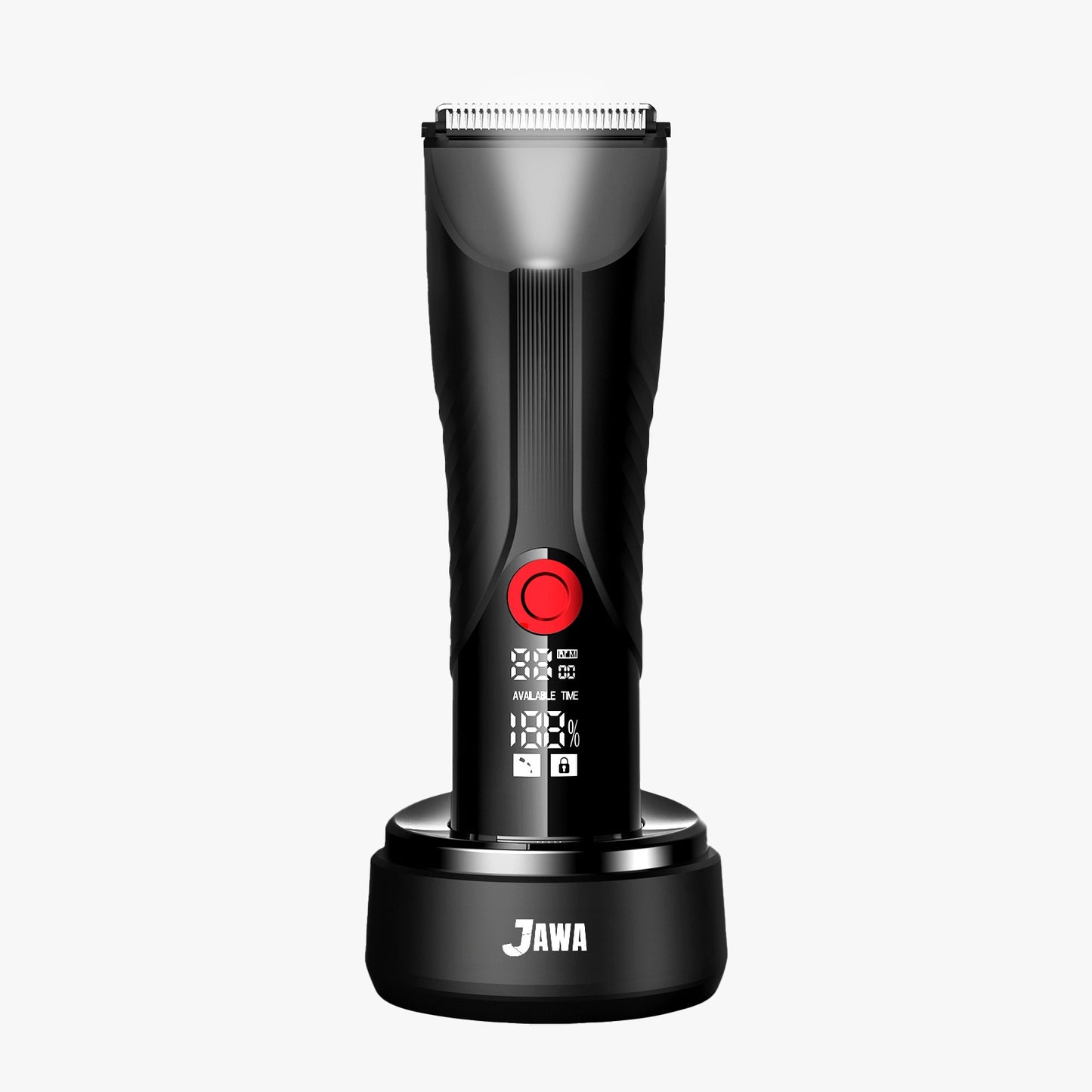 JAWA RGB Balls Trimmer JW-899 – 2-in-1 Beard & Body Trimmer with Digital Display | Balls Trimmer | Under Leg & Arm Private Part Trimmer | Face Trimmer | Washable