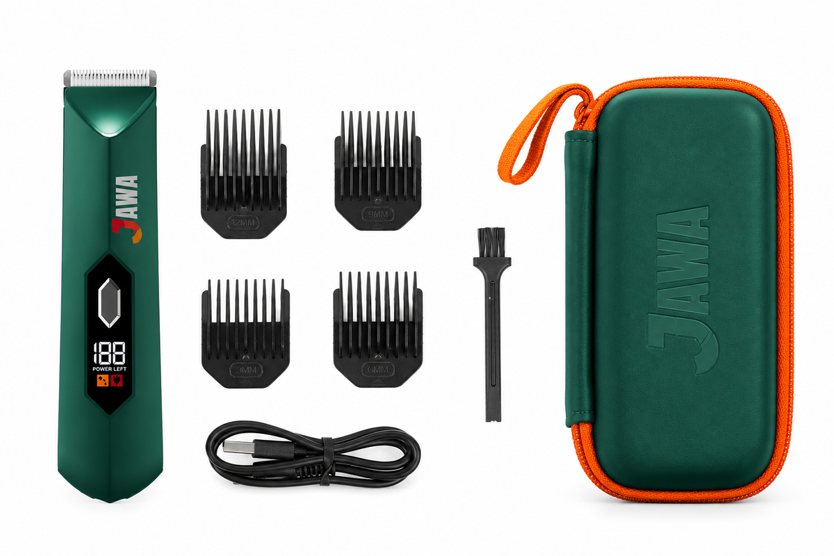 Jawa JW-891 Premium Balls & Body Hair Trimmer | Balls Trimmer | Under Leg & Arm Private Area Trimmer | Face Trimmer