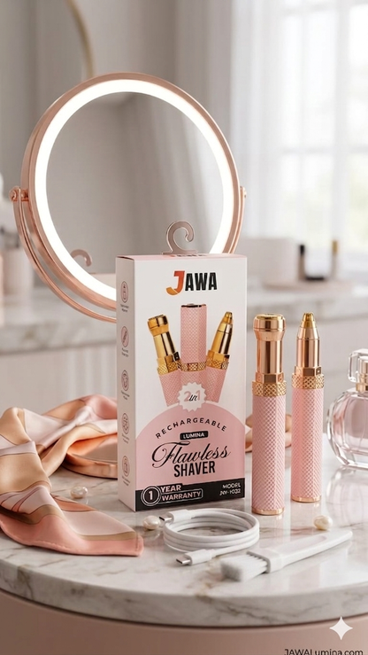 JAWA Lumina 2-in-1 Rechargeable Flawless Shaver JW-1022