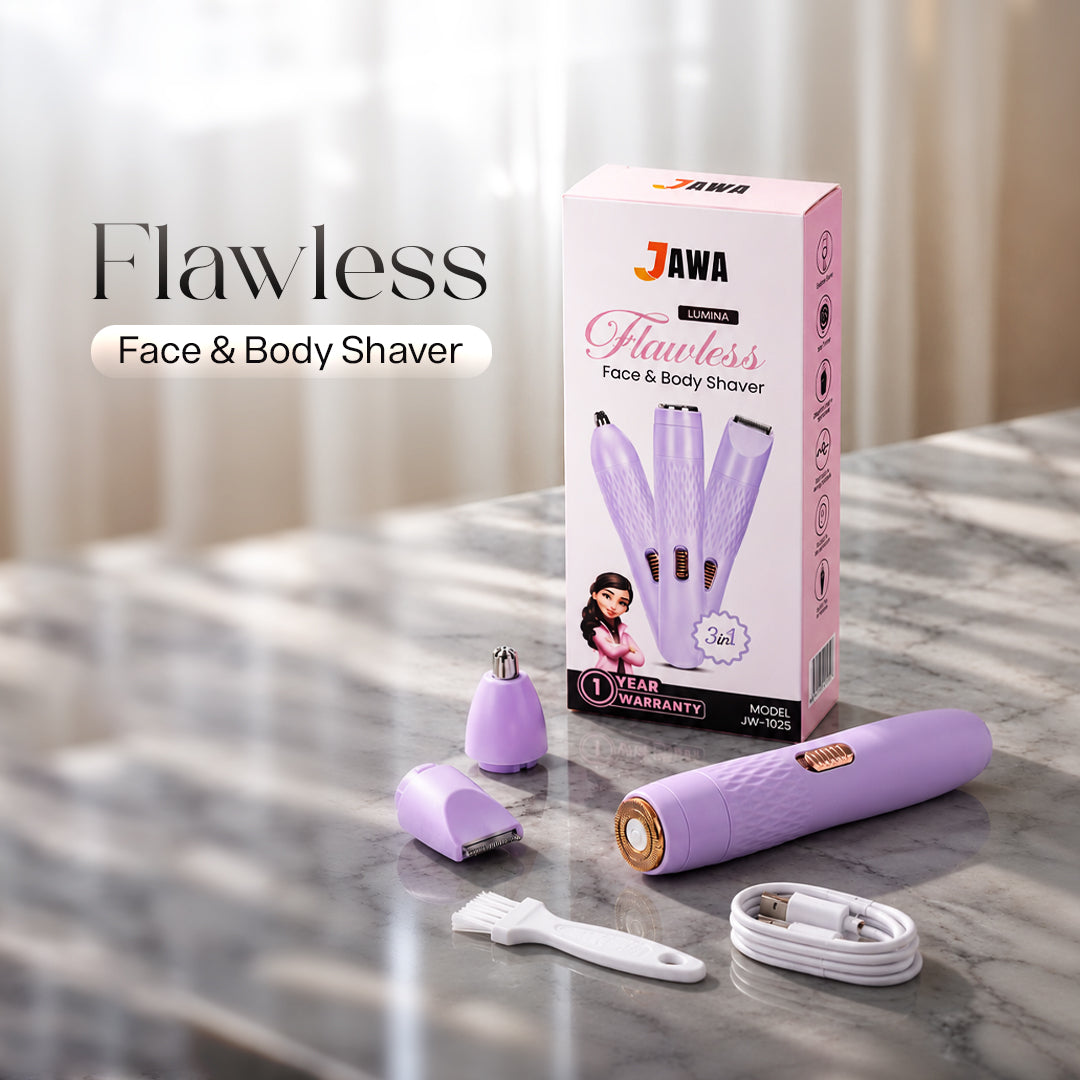 JAWA Lumina 3-in-1 Face & Body Shaver JW-1025