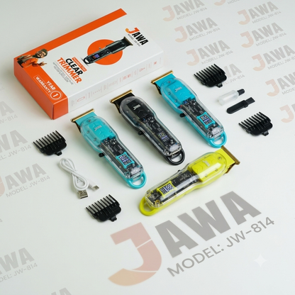 Jawa JW-814 Clear Trimmer | Pakistan's First Transparent Design Trimmer | Pure Power & Precision